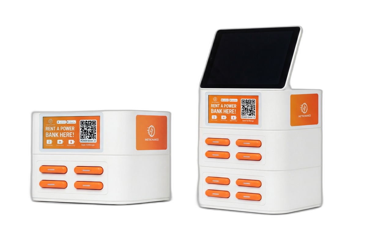 instacharge Charging Stations - 4-slot and 8-slot cabinets